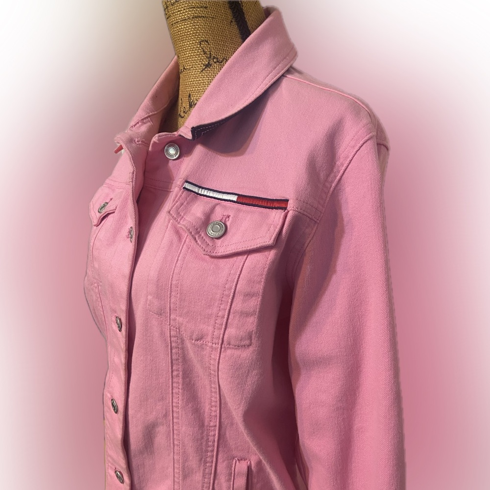 Pink Denim Jacket - Picture 3 of 10